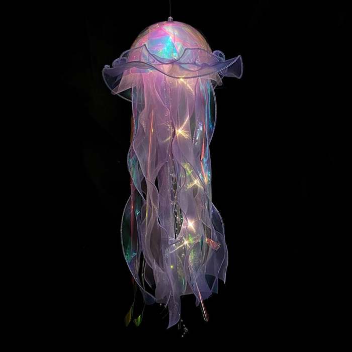 Handmade Jellyfish Atmosphere Decor Night Light