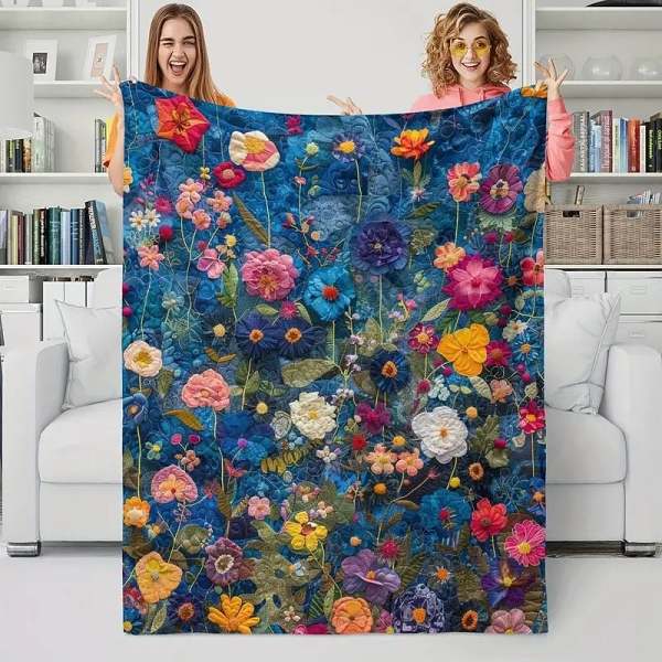 Double-Sided Flannel Blanket
