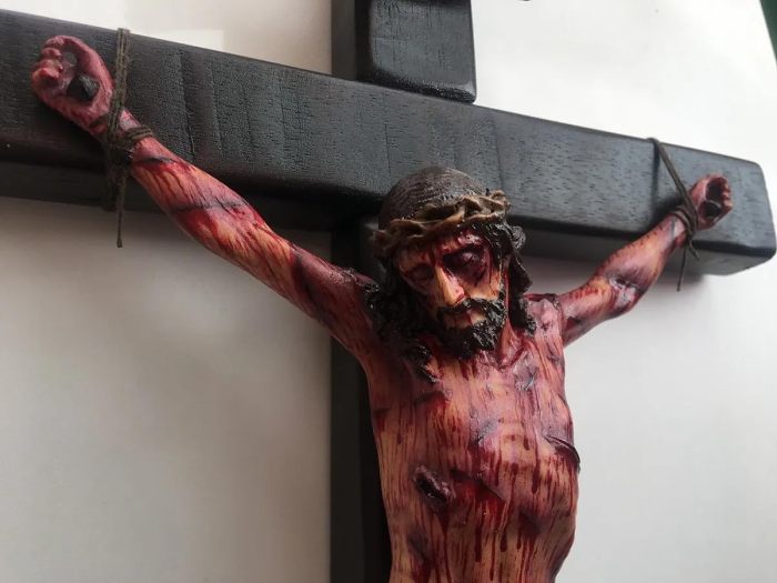 God Be With You - Realistic Crucifix Christ Wound For Meditation(FREE SHIPPING)