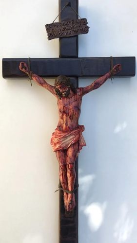 God Be With You - Realistic Crucifix Christ Wound For Meditation(FREE SHIPPING)