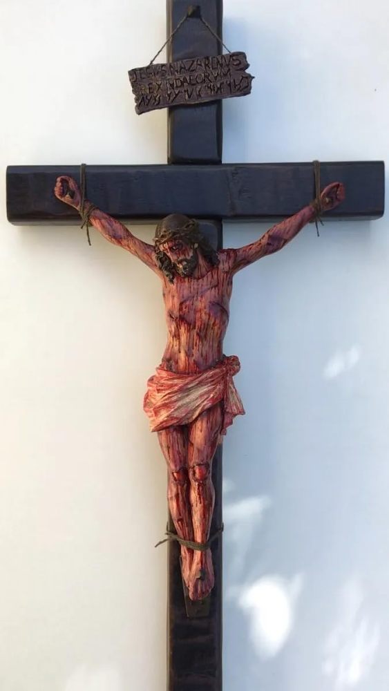 God Be With You - Realistic Crucifix Christ Wound For Meditation(FREE SHIPPING)
