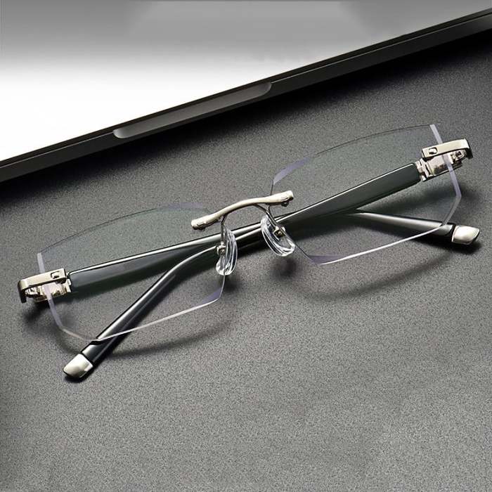 Hot Sale 49% OFFParents gift Sapphire High Hardness Anti-blue Reading Glasses