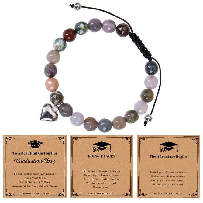 Jewelry & Cards Onyx Graduation Bracelet