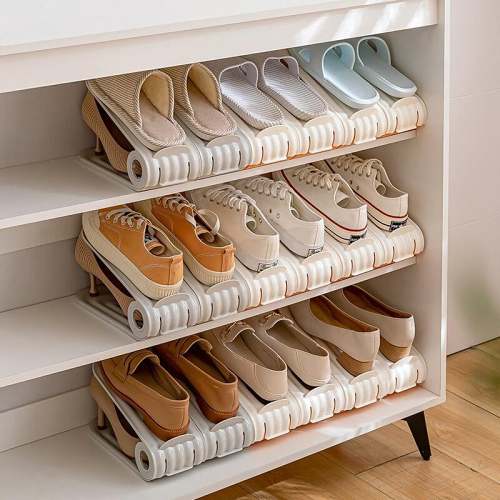 Adjustable Shoe Slots Organizer Space Saver