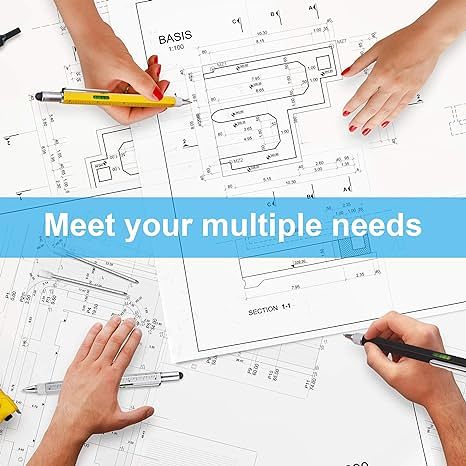 6 in 1 Multi-functional Stylus Pen
