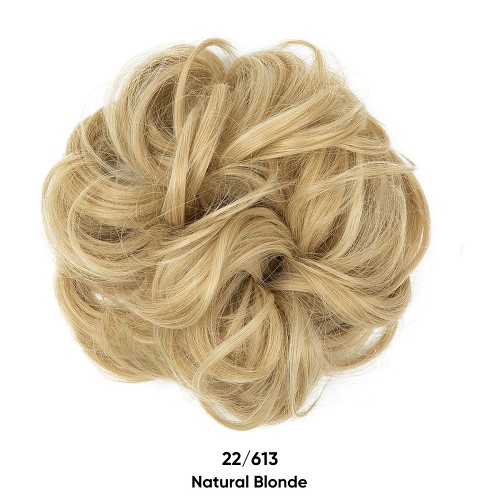 Messy Curly Hair Wig Bun