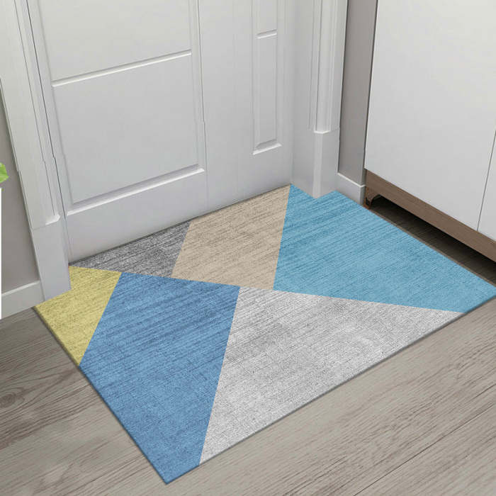 Simple Floor Mats At The Entrance  Tailorable Carpet