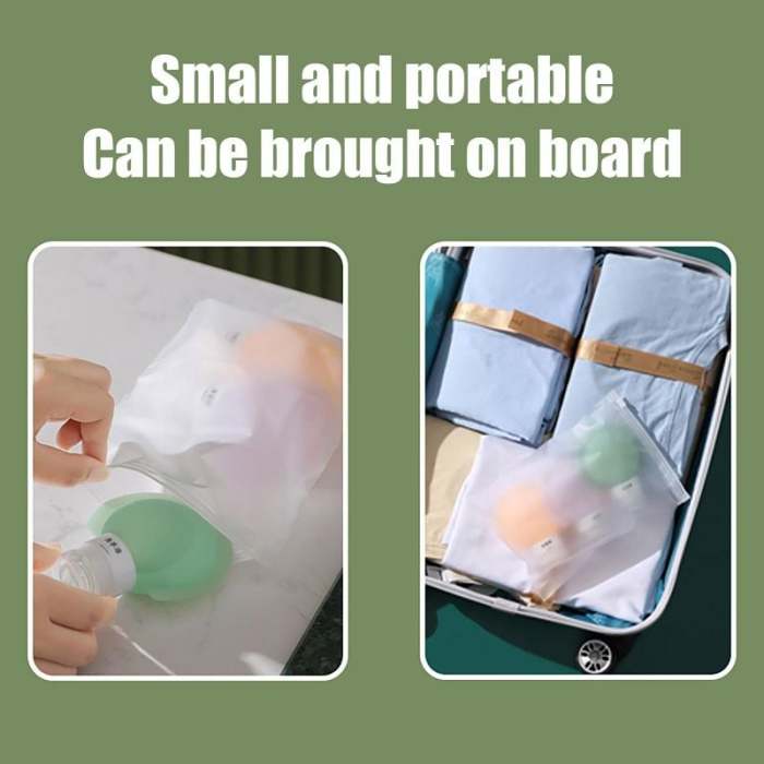 New Leak Proof Travel Bottles Set (3 Pack)