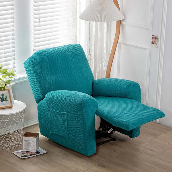 Soft Recliner Slipcover 4 Pcs Sofa Cover