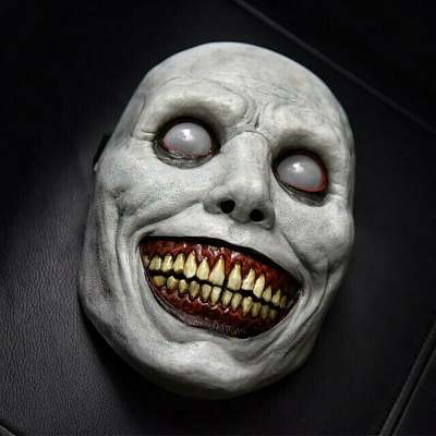 Halloween Promotion-Creepy Halloween Smiling Demon Face
