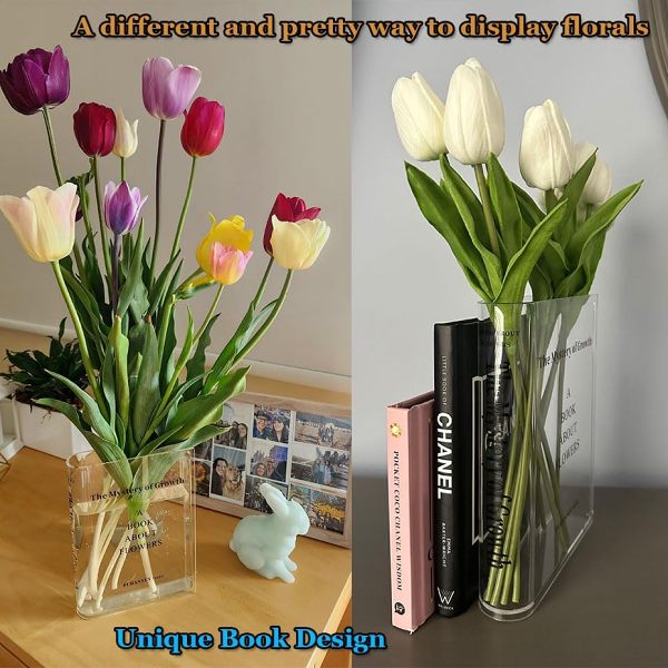 Bookend Vase for Flowers