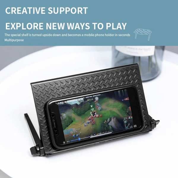 Creative Multifunctional Screen Top Shelf