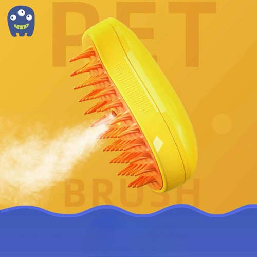 Spray Pet Grooming Brush with Anti-Static Technology