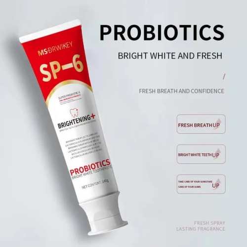 Super Probiotic-6 Toothpaste with 6 Probiotics oalance Oral microbiota strength