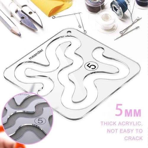 Free-Motion Garment Ruler Set