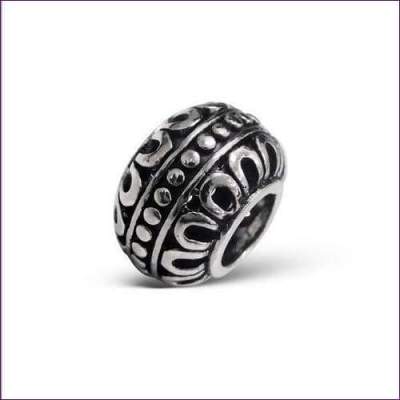 Silver Charm bead