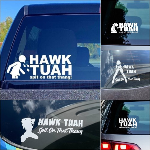 Hawk Tuah Sticker | Spit on That Thang Car