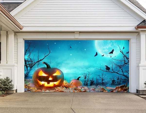Halloween 2024 Garage Door Decoration