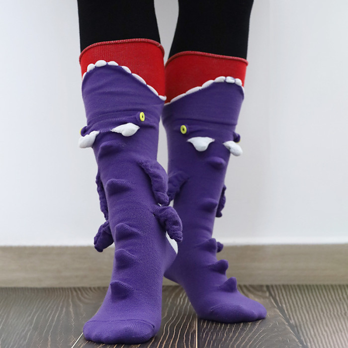 Handmade Schnappi Socks