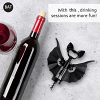 Bat Wine Opener with Wings