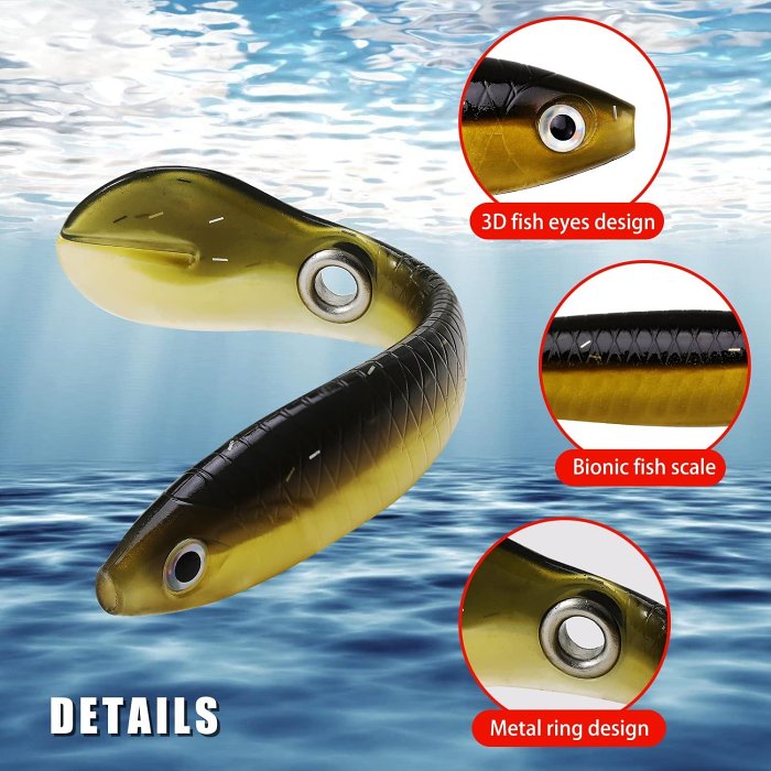 49%OFF Soft Bionic Fishing Lures