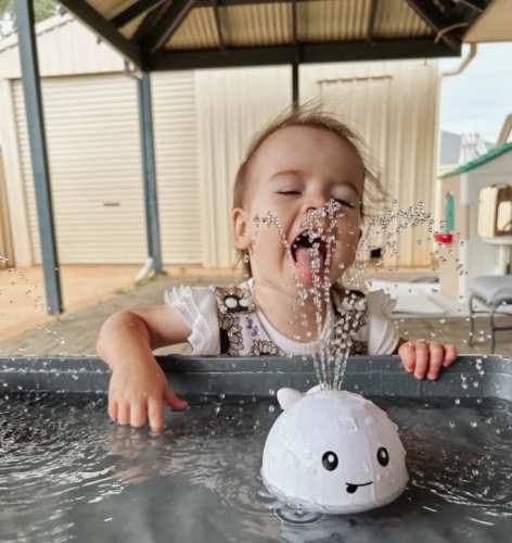 Spraying Whale Toy