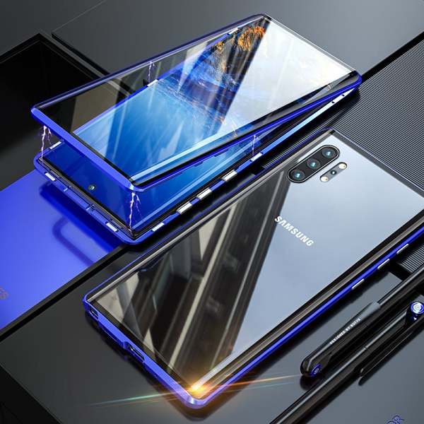 High Definition Magnetic Tempered Glass Double-sided Phone Case For Samsung
