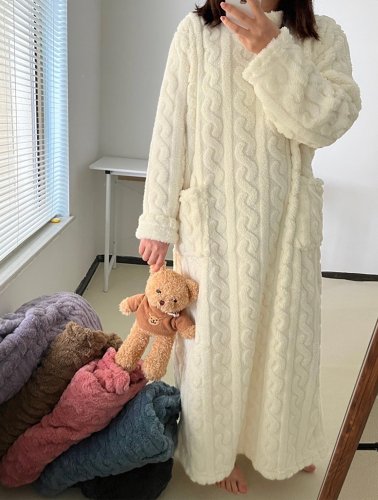 （Last Day Sale 49% OFF）Winter Coral Velvet Home Clothes