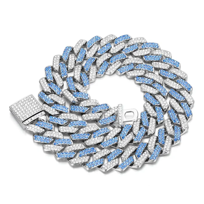 Diamond-Cuban Link Necklace