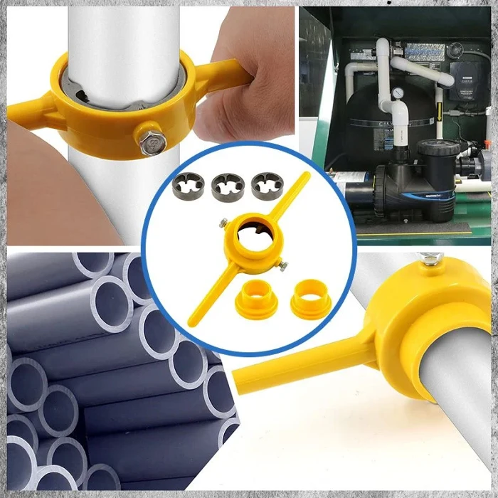 Last Day Sale 50%6PCS Plastic Pipe Thread Die Kit