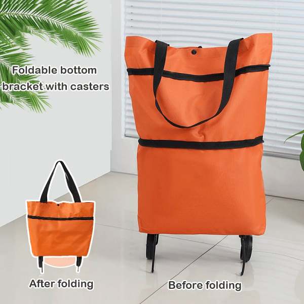 Hot Sale 48% OFF-Portable Foldable Grocery Cart