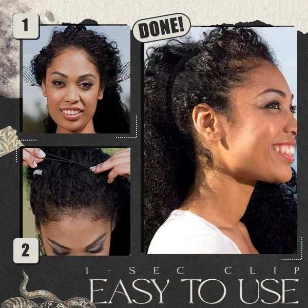 Buy 2 Get 1 FreeVintage Stretchy Banana Hair Clip