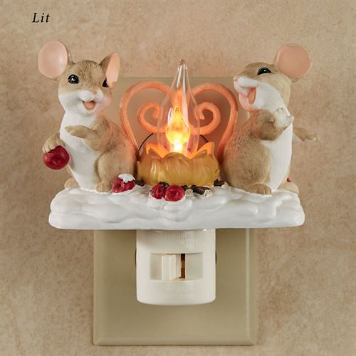 2024 Ghost Campfire Flickering Nightlight