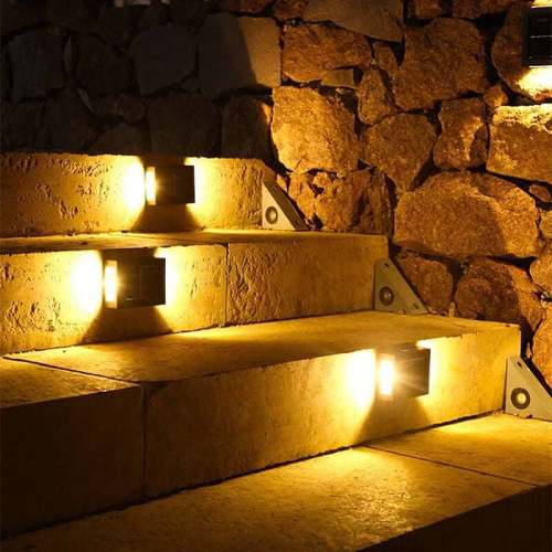 Waterproof Solar Powered Outdoor Patio Wall Decor Light