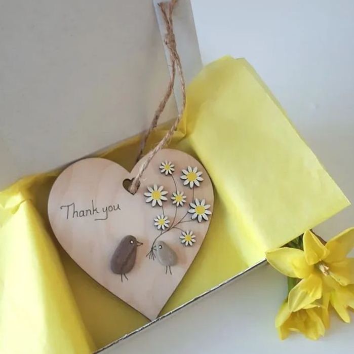 HOT SALE 49% OFF - Wooden Heart Thank You Gift