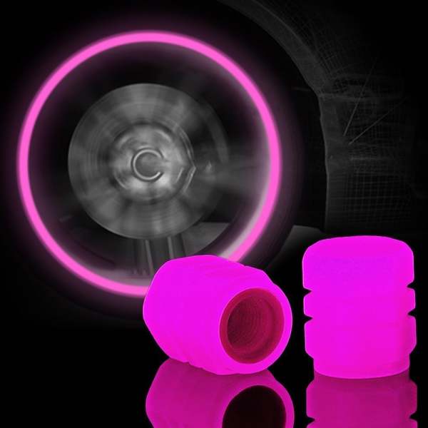 (SUMMER SALE-48% OFF) Fluorescent Tire Valve Caps BUY 4 GET EXTRA 10% OFF by Veasoon