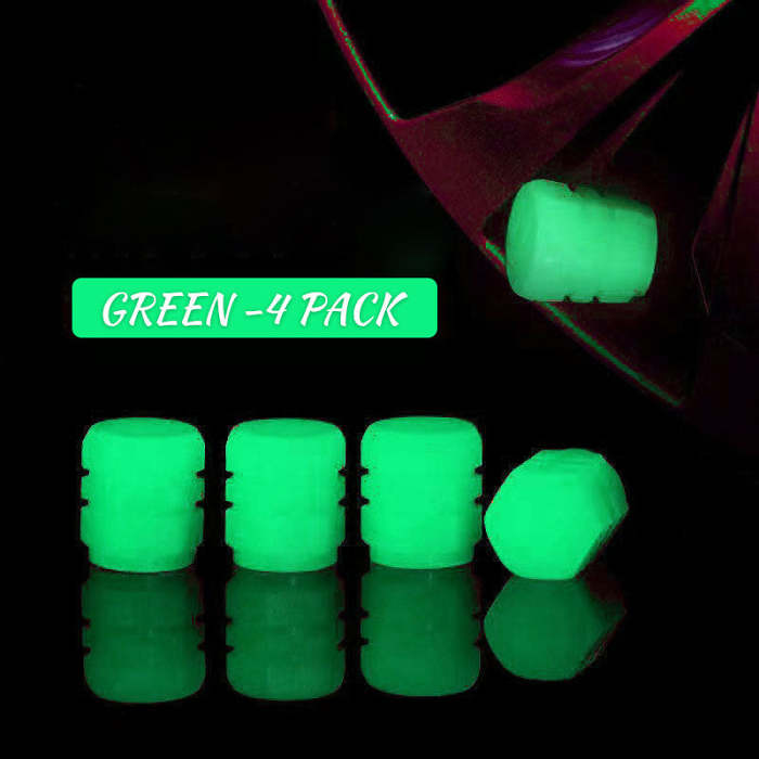 HOT SALE 49% OFFFLUORESCENT TIRE VALVE CAPS