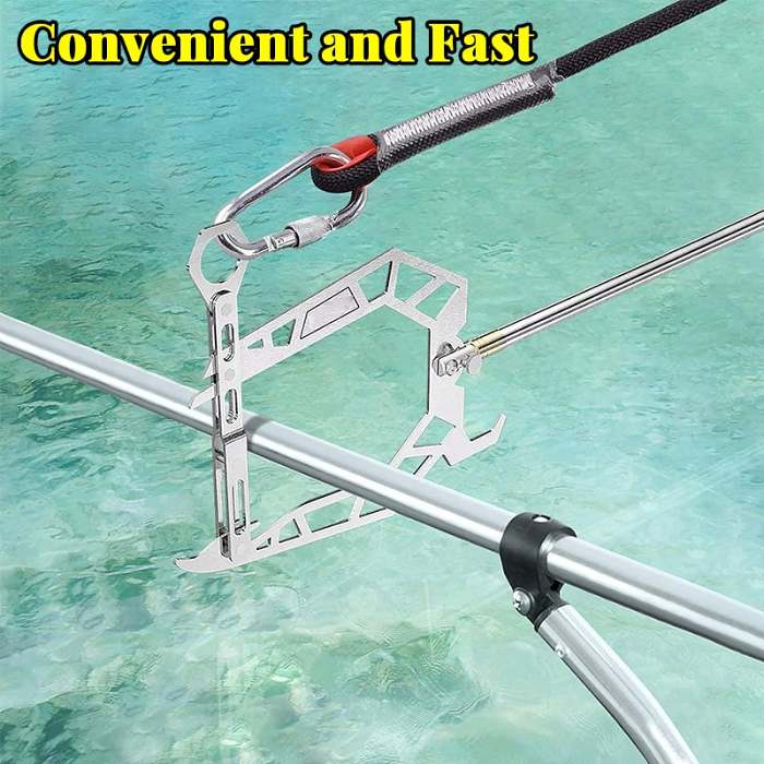 Telescoping Automatic Boat Dock Hook