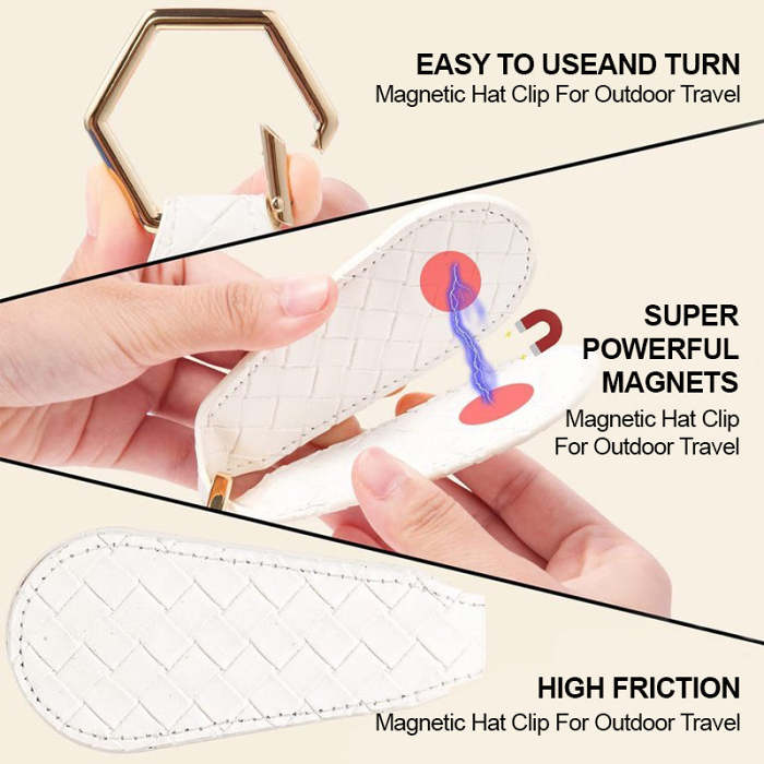 Magnetic Hat Clip For Outdoor Travel