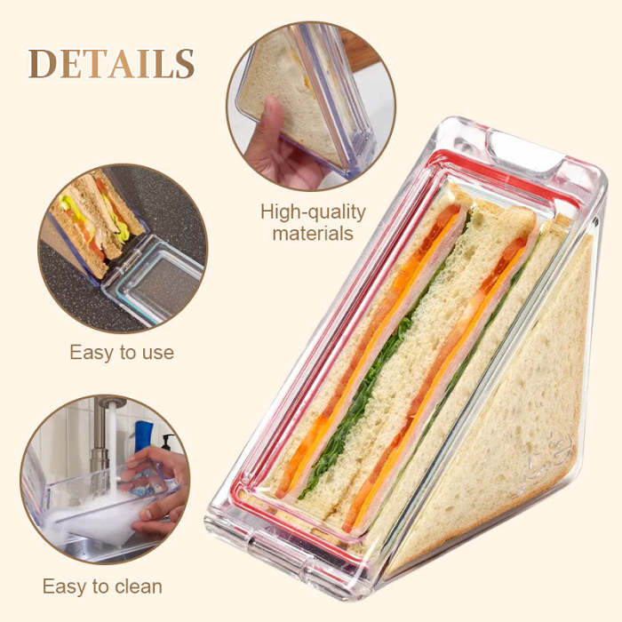 Triangle Sandwich ContainerFree shipping on orders over $60