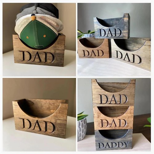 Wooden Hat Holder Display Stand