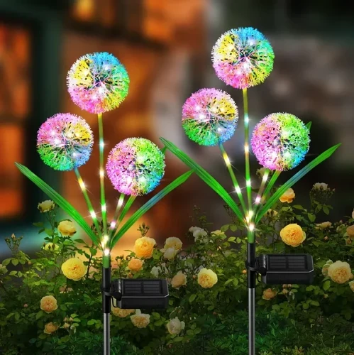 Solar Dandelion Garden Night Lantern