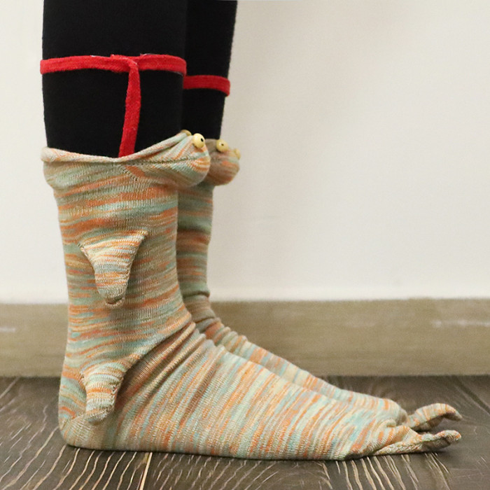 Handmade Schnappi Socks