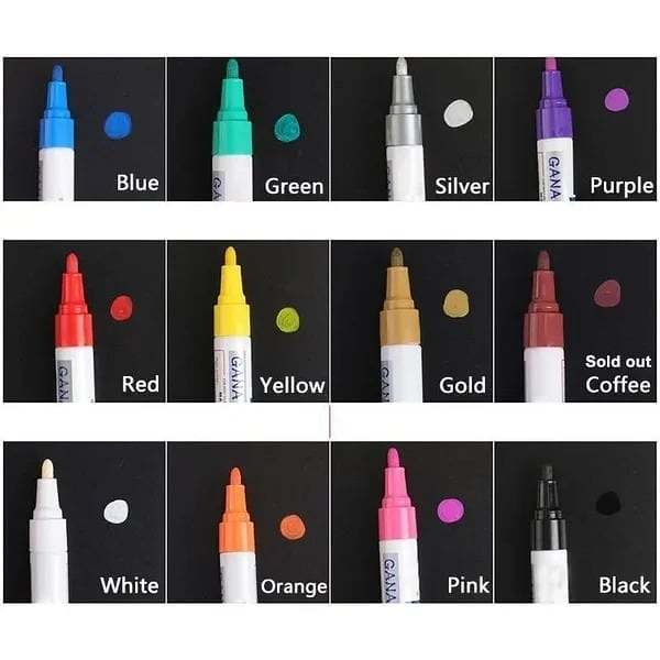 HOT SALE NOW- 49% OFF Waterproof Non-Fading Tire Paint Pen