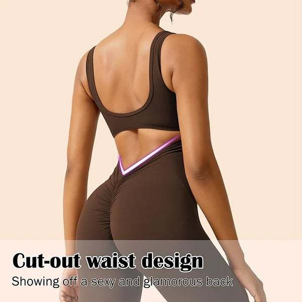 2024 New Sales - 49% OFFSexy Backless Flare Jumpsuits: Irresistible Sleeveless Style!