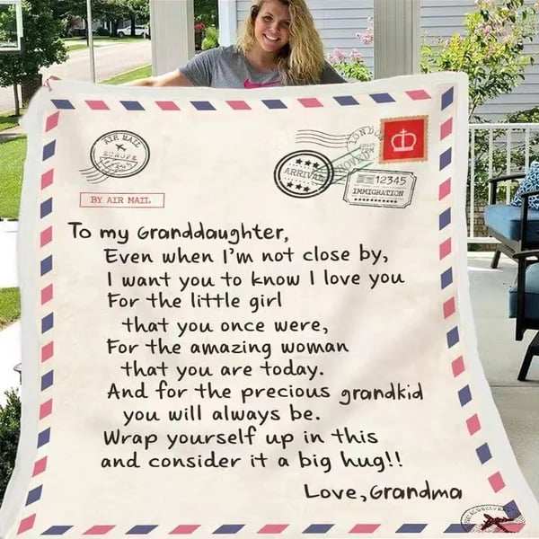 To My Daughter - Warm Gift Blanket