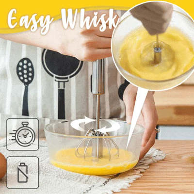 BIG SALE - 49% OFFStainless Steel Semi-Automatic Whisk - BUY 2 GET 2 FREE