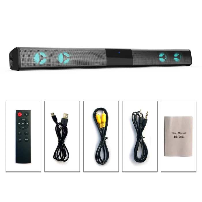 COOMAER TV Bluetooth SoundBar