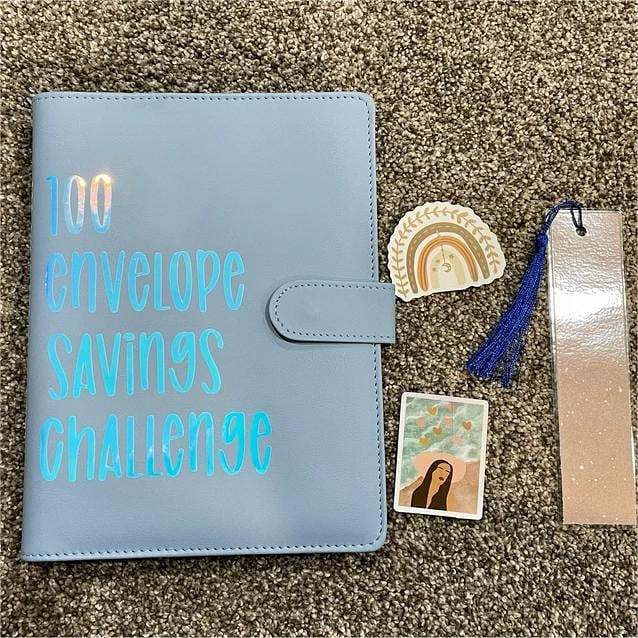 Personalized 100 Envelope Challenge Binder