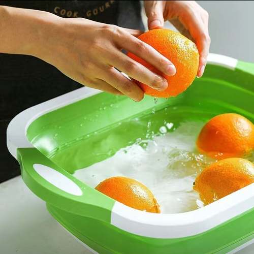 Foldable Chopping Board Wash Basin Portable